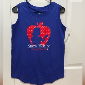 Snow White Fairest Of Them All Tank in Blue XS / S